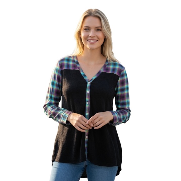 Roper women’s western shirt size large - Picture 1 of 5